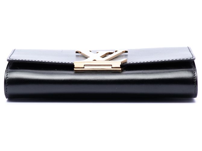 Louis Vuitton Black Louise Chain GM Nero - vista 3