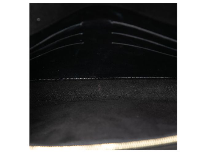 Louis Vuitton Black Louise Chain GM Nero - vista 4