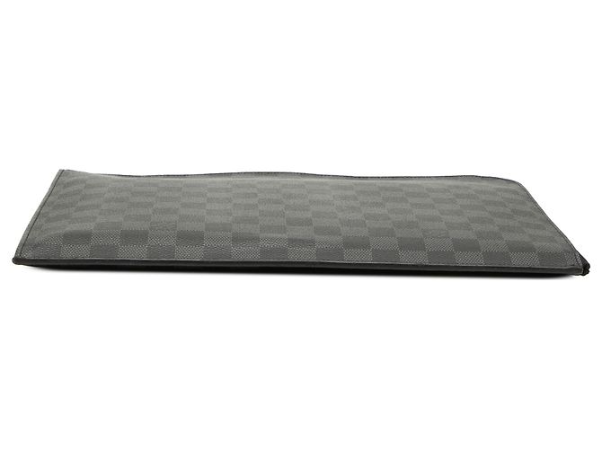 Louis Vuitton Pochette Jour GM in Damier Graphite nero - vista 3