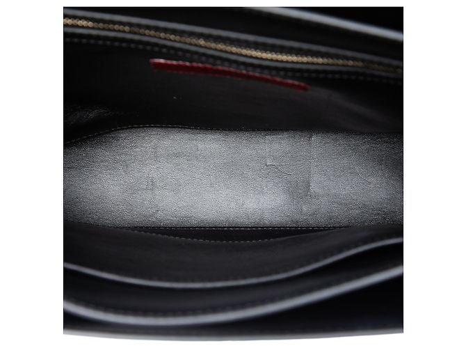 Borsa a mano Valentino in pelle nera con Rockstud Nero - vista 4