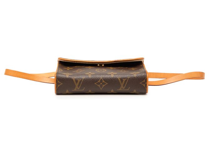 Louis Vuitton Pochette Florentine Monogram Marrone - vista 3
