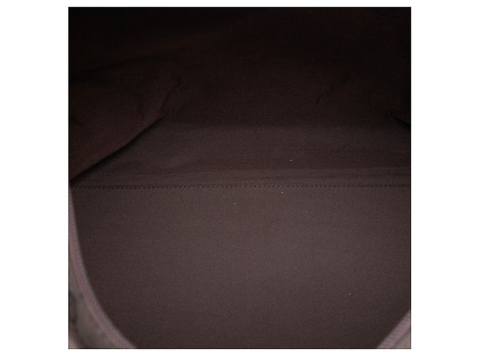 Borsa a tracolla Gucci in nylon GG marrone Marrone scuro - vista 4
