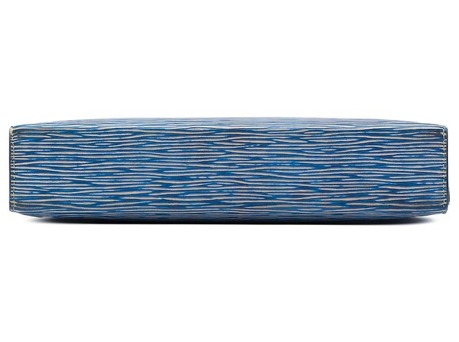 Beauty case Louis Vuitton in Toile Epi Denim blu 26 - vista 3