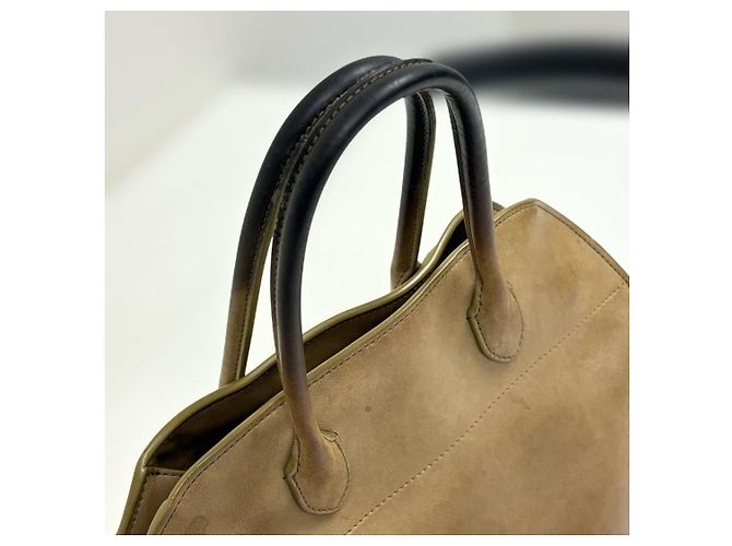 The Row Borsa Classica Muschio Marrone Cachi - vista 7