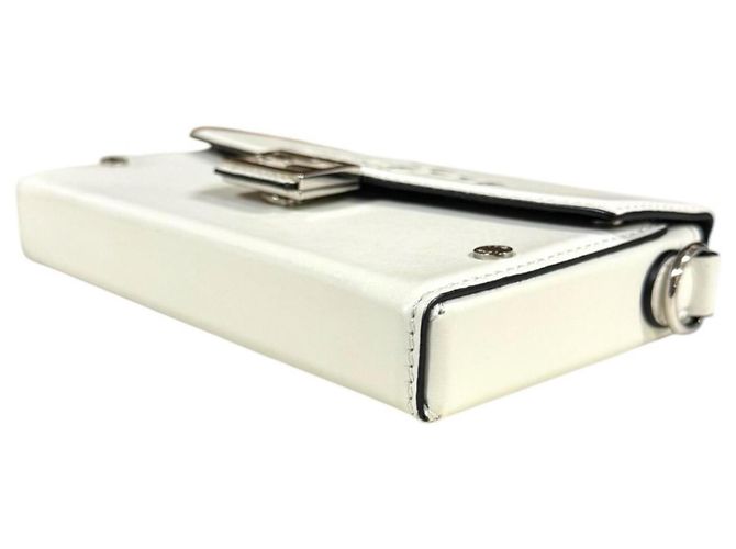 Fendi x Marc Jacobs Collaboration Baguette Phone Pouch Shoulder Bag White - view 7
