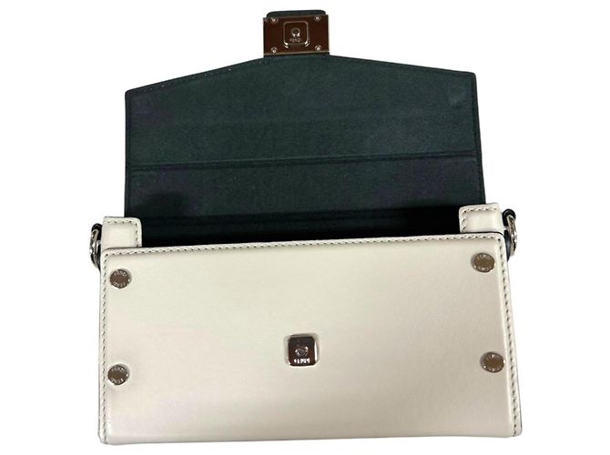 Fendi x Marc Jacobs Collaboration Baguette Phone Pouch Shoulder Bag White - view 9