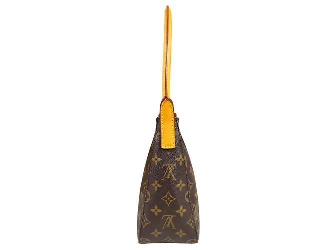 Borsa a Spalla Louis Vuitton Looping MM Monogram Marrone - vista 5