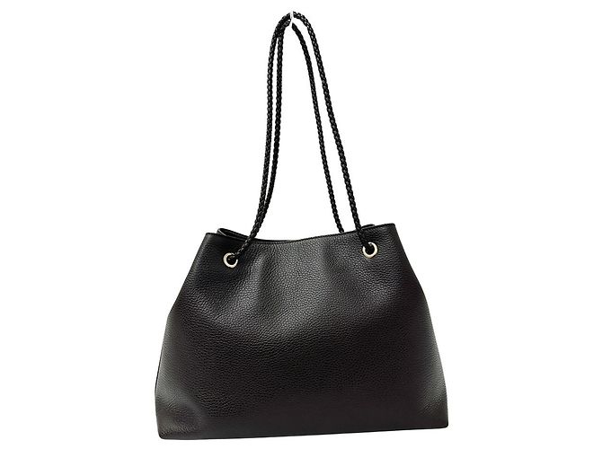 Borsa a mano in pelle marrone scuro Gucci - vista 2