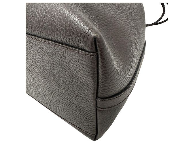 Borsa a mano in pelle marrone scuro Gucci - vista 5