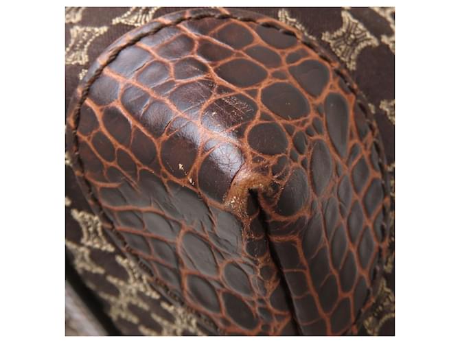 Céline Borsa Tote Celine Macadam Marrone - vista 16