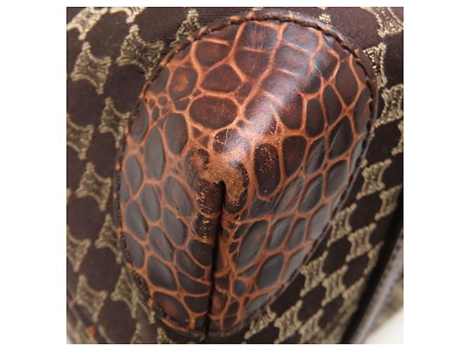 Céline Borsa Tote Celine Macadam Marrone - vista 17