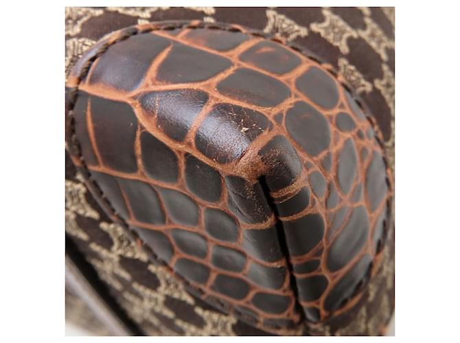 Céline Borsa Tote Celine Macadam Marrone - vista 18