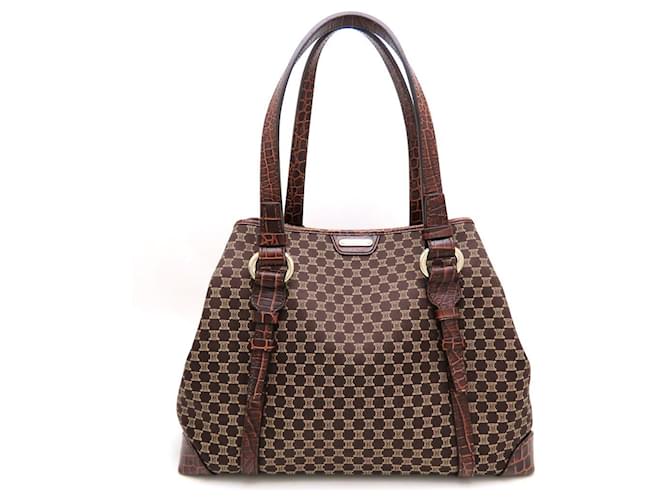 Céline Borsa Tote Celine Macadam Marrone - vista 2