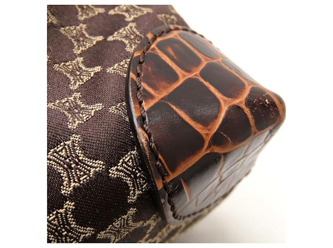 Céline Borsa Tote Celine Macadam Marrone - vista 20
