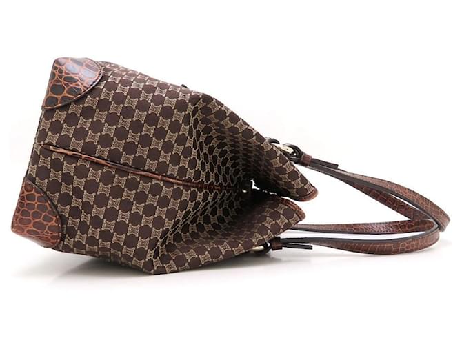 Céline Borsa Tote Celine Macadam Marrone - vista 3