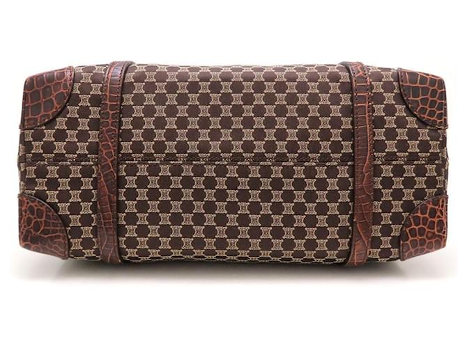 Céline Borsa Tote Celine Macadam Marrone - vista 4