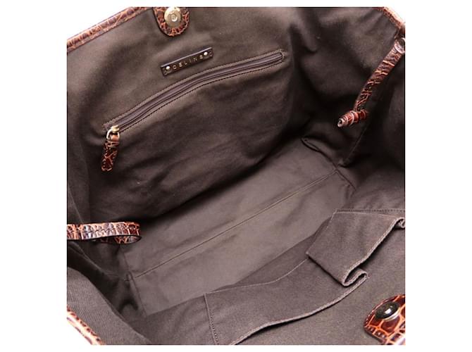 Céline Borsa Tote Celine Macadam Marrone - vista 6
