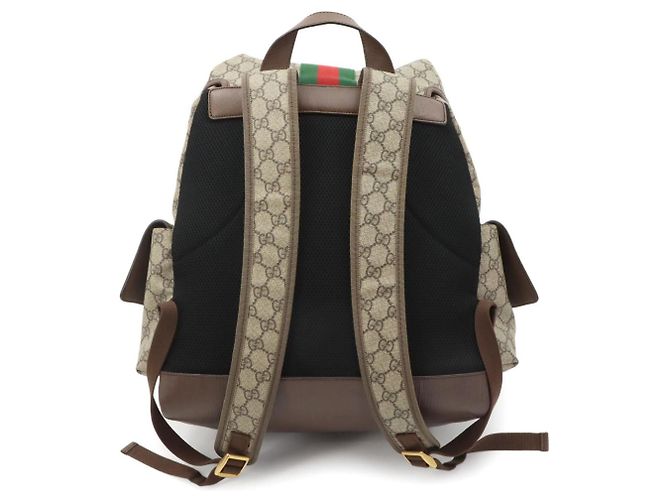 Gucci Ophidia Backpack in GG Supreme Leather - view 2