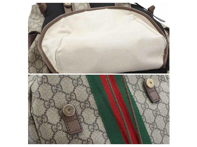 Gucci Ophidia Backpack in GG Supreme Leather - view 9