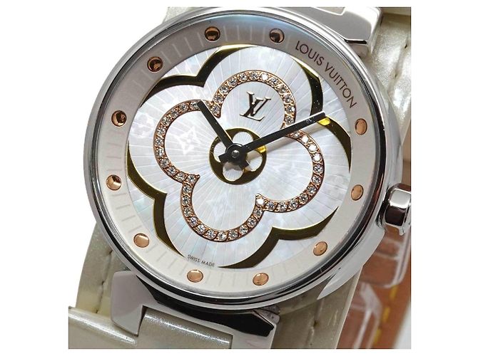 Louis Vuitton Tambour Moon Divine PM QA017 Damenuhr - Ansicht 7
