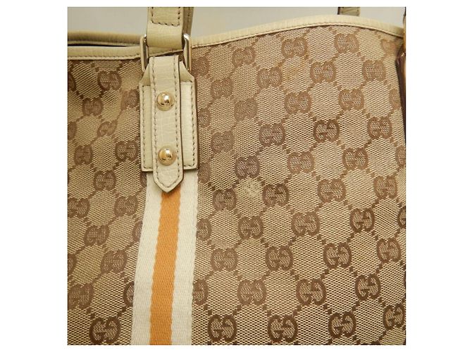 Gucci Beige GG Canvas Tote Bag - Ansicht 11