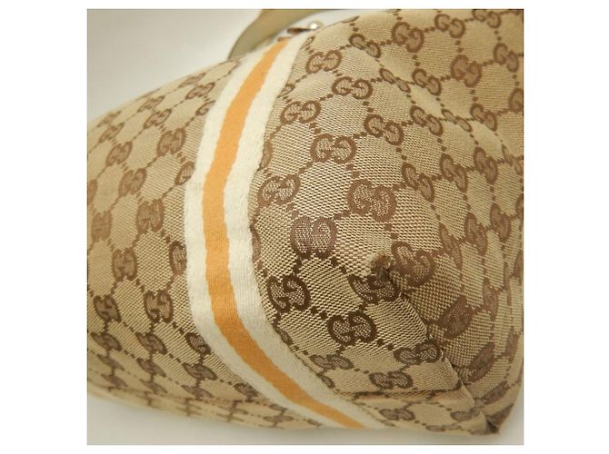 Gucci Beige GG Canvas Tote Bag - Ansicht 13