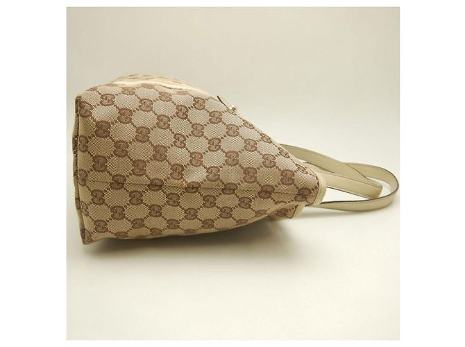 Gucci Beige GG Canvas Tote Bag - Ansicht 5