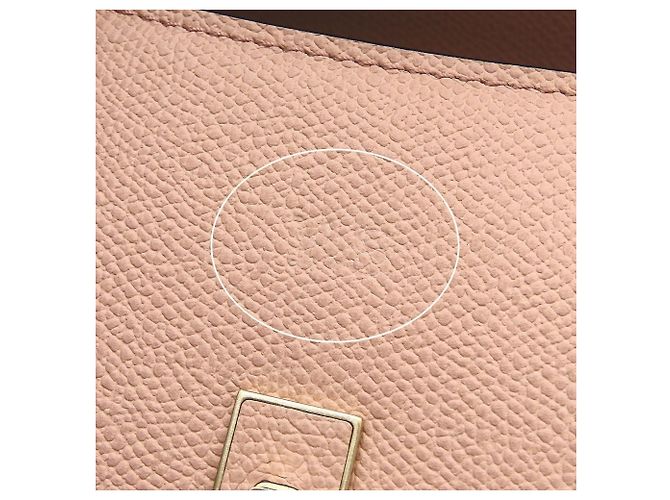 Borsa Valextra Mini Iside in pelle di vitello morbida Rosa - vista 13