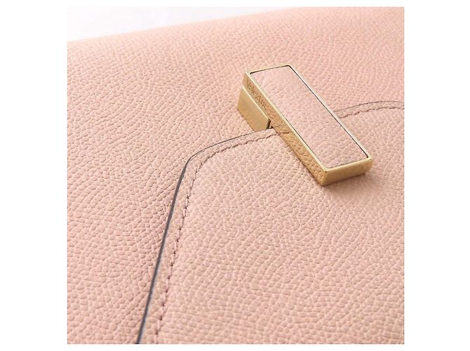 Borsa Valextra Mini Iside in pelle di vitello morbida Rosa - vista 14