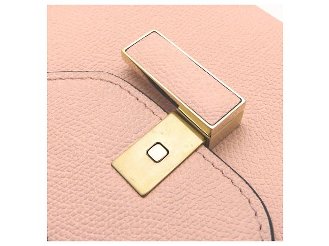 Borsa Valextra Mini Iside in pelle di vitello morbida Rosa - vista 15