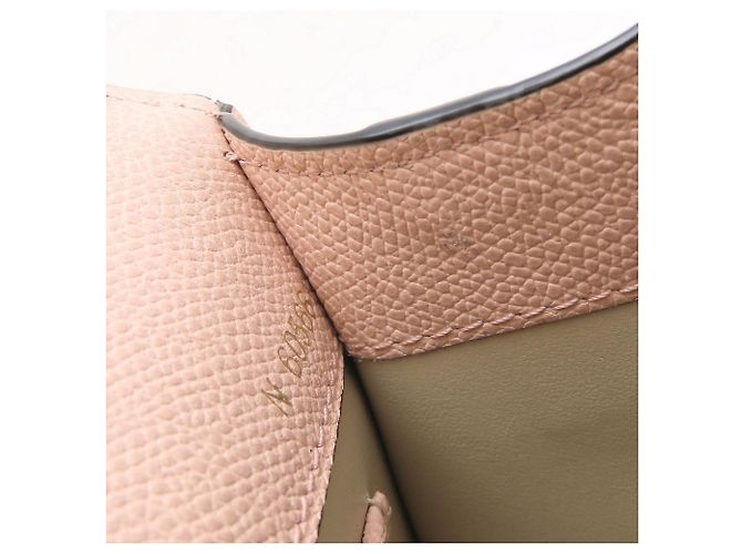 Borsa Valextra Mini Iside in pelle di vitello morbida Rosa - vista 9