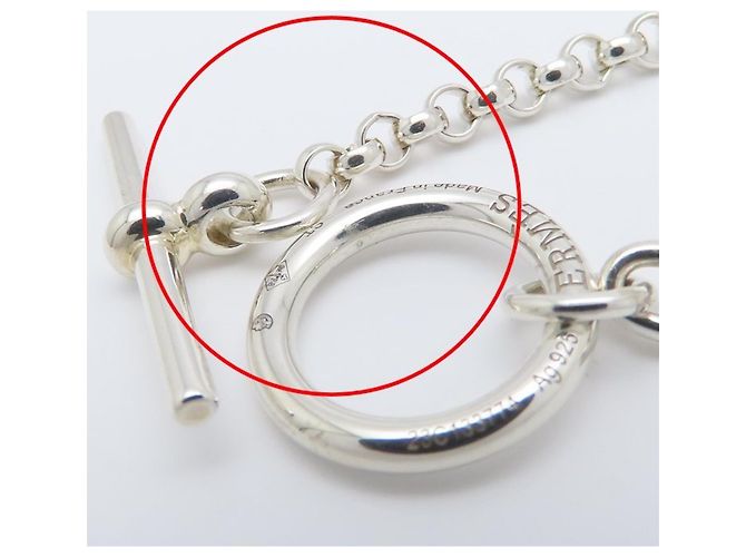 Hermès Collana Chaine d'Ancre Punk Hermes - vista 5