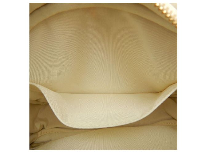 Timeless Borsa a Spalla Chanel Matelassé Caviar Bianco - vista 17