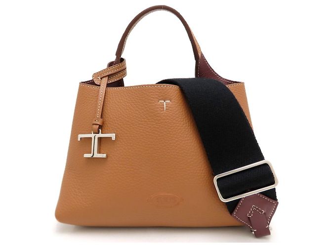 Borsa in pelle Tod's marrone - vista 2