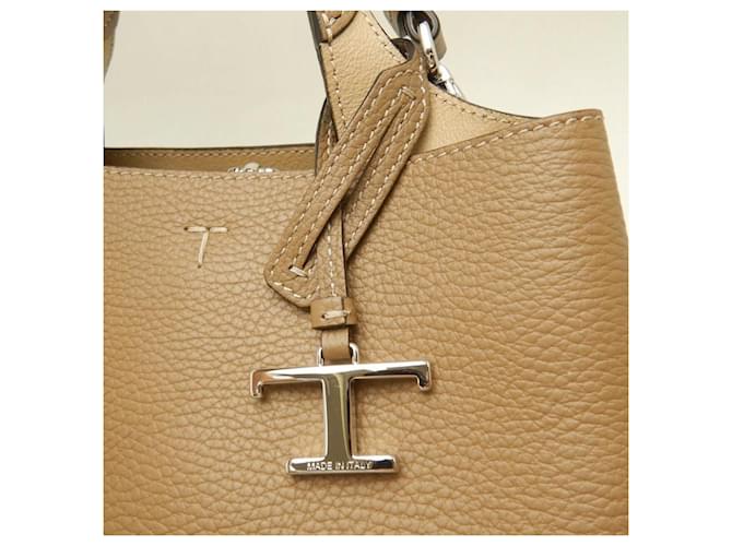 Borsa Micro Tod's T-Timeless Marrone - vista 10