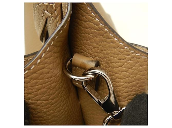 Borsa Micro Tod's T-Timeless Marrone - vista 18