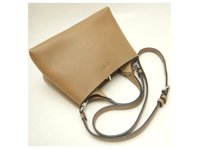 Borsa Micro Tod's T-Timeless Marrone - vista 4