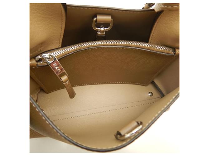 Borsa Micro Tod's T-Timeless Marrone - vista 5