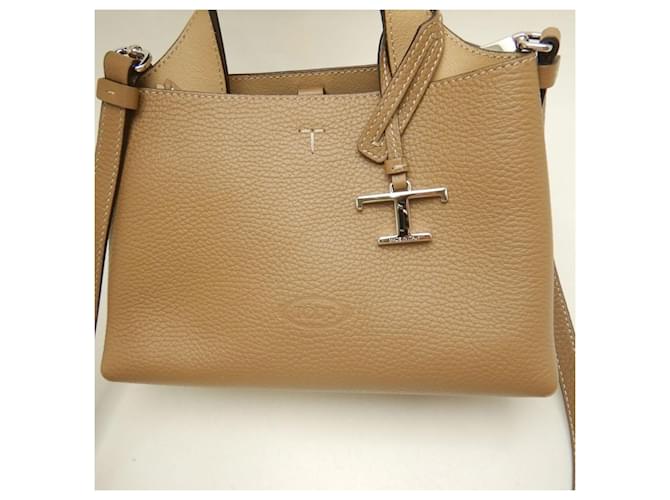 Borsa Micro Tod's T-Timeless Marrone - vista 6