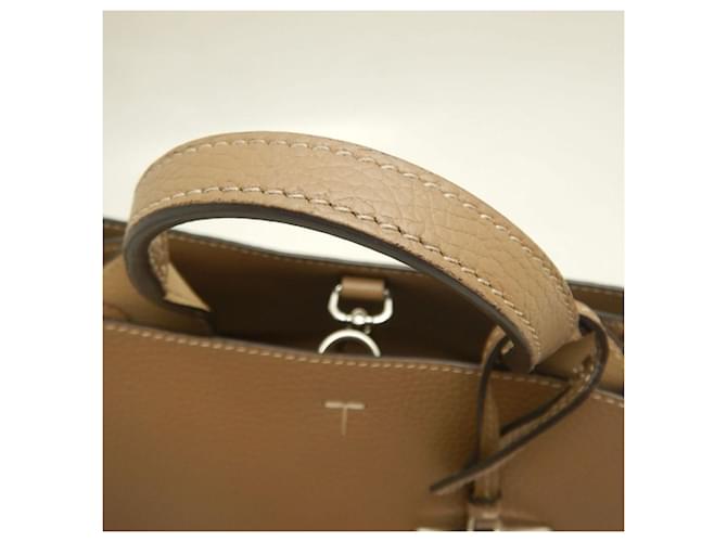 Borsa Micro Tod's T-Timeless Marrone - vista 9