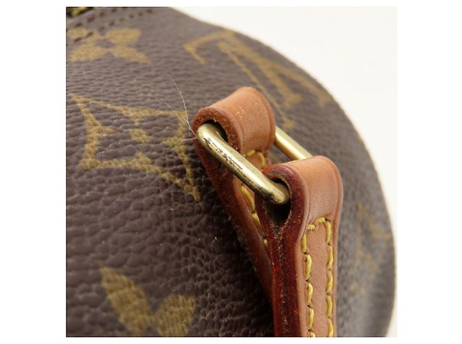 Borsa Louis Vuitton Monogram Papillon 19 Marrone - vista 11