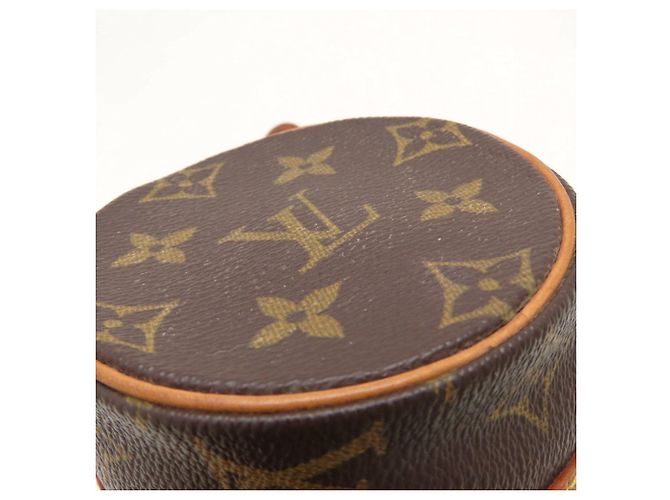 Borsa Louis Vuitton Monogram Papillon 19 Marrone - vista 16