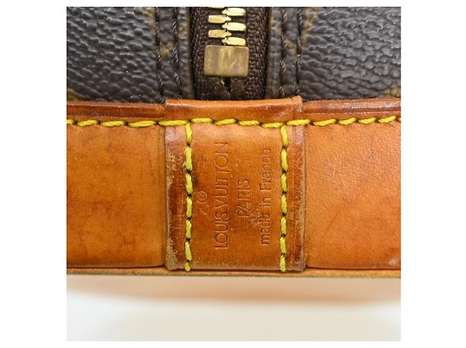 Borsa Louis Vuitton Alma Monogram Canvas PM Marrone - vista 5