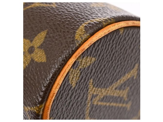 Louis Vuitton Papillon Pochette Monogram Canvas Mini Marrone - vista 5