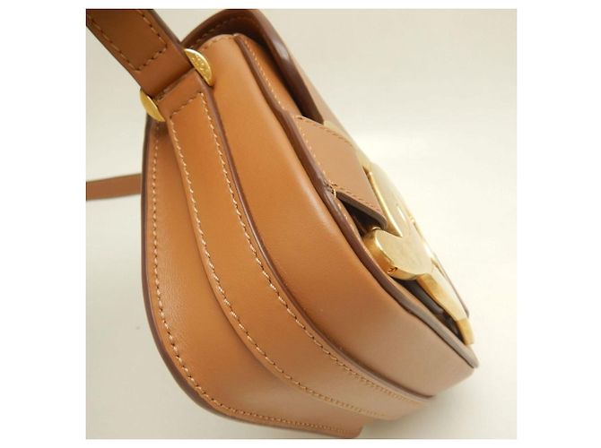 Borsa a tracolla in pelle marrone Tod's - vista 12