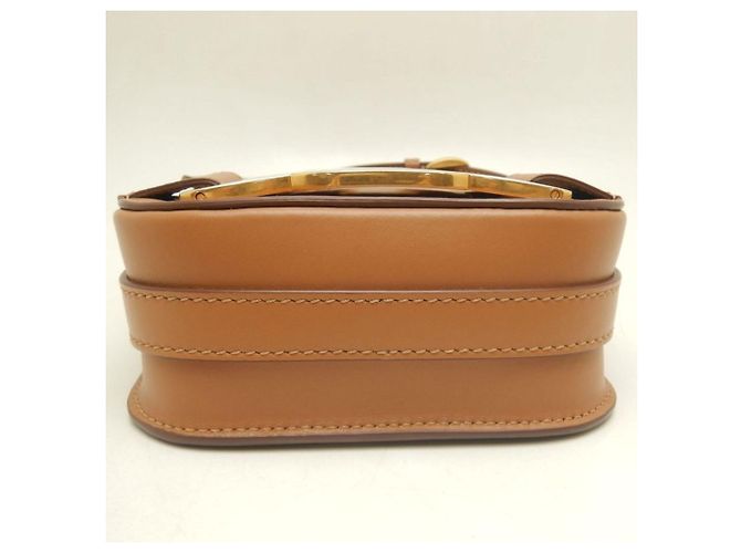 Borsa a tracolla in pelle marrone Tod's - vista 7