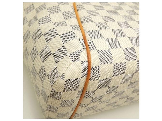 Louis Vuitton Damier Azur Tote Bag Blue - view 12