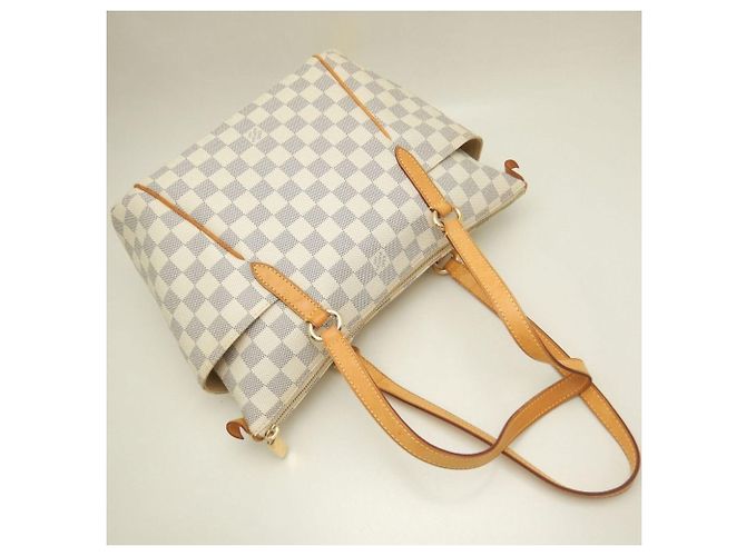 Louis Vuitton Damier Azur Tote Bag Blue - view 3