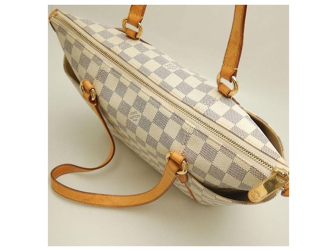 Louis Vuitton Damier Azur Tote Bag Blue - view 6