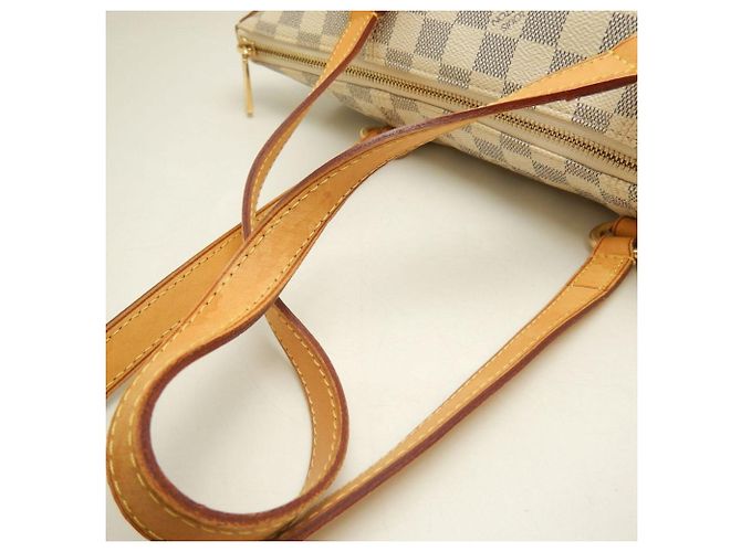 Louis Vuitton Damier Azur Tote Bag Blue - view 9